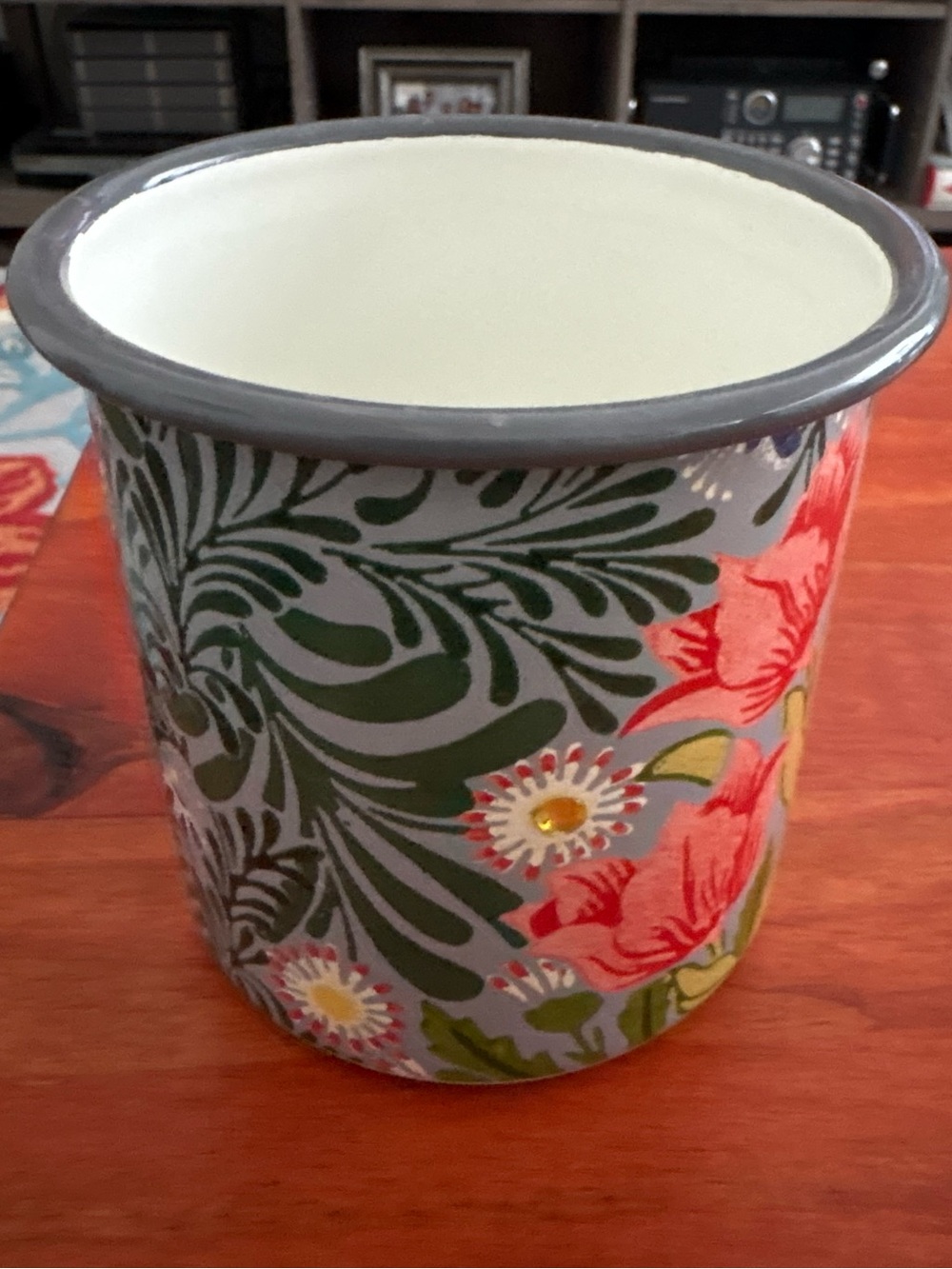 V&A William Morris Bower Wallpaper Ceramic Piece small herb pot